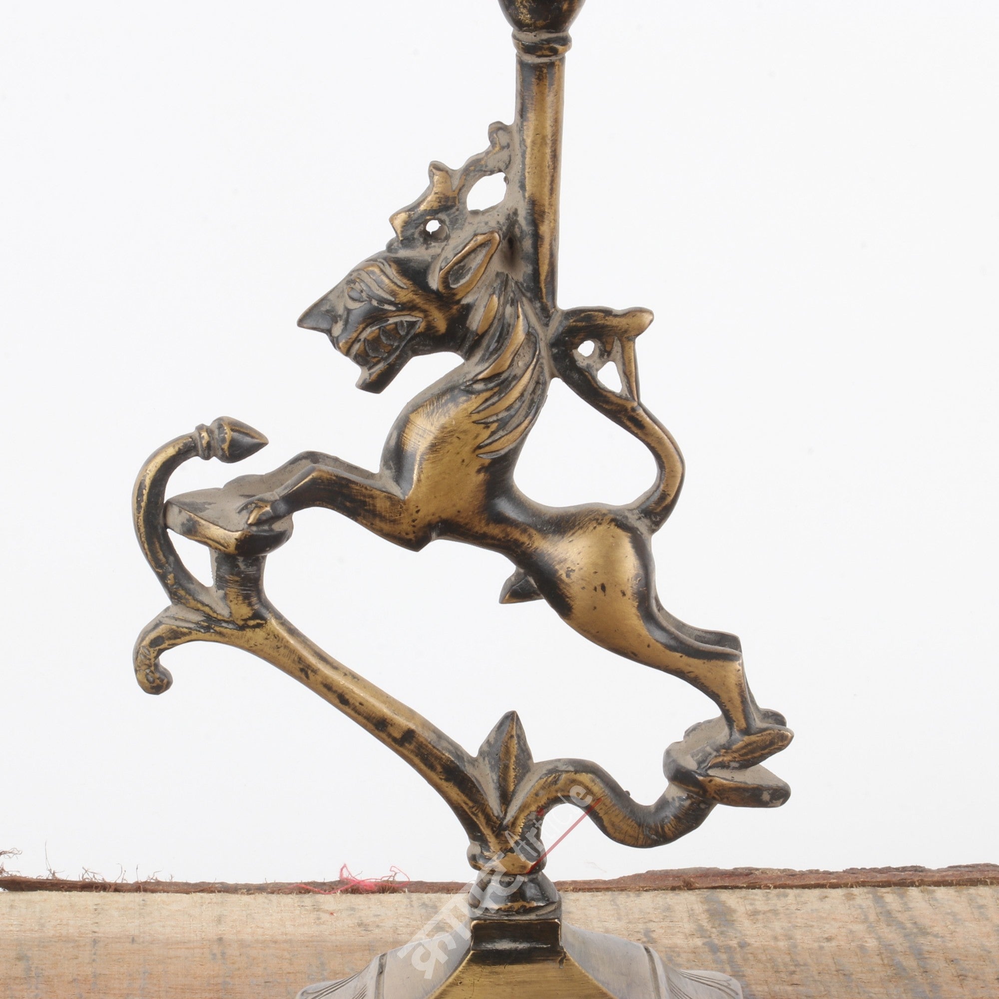 Brass Candle Stand 9"