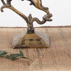 Brass Candle Stand 9"
