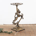 Brass Candle Stand 9"