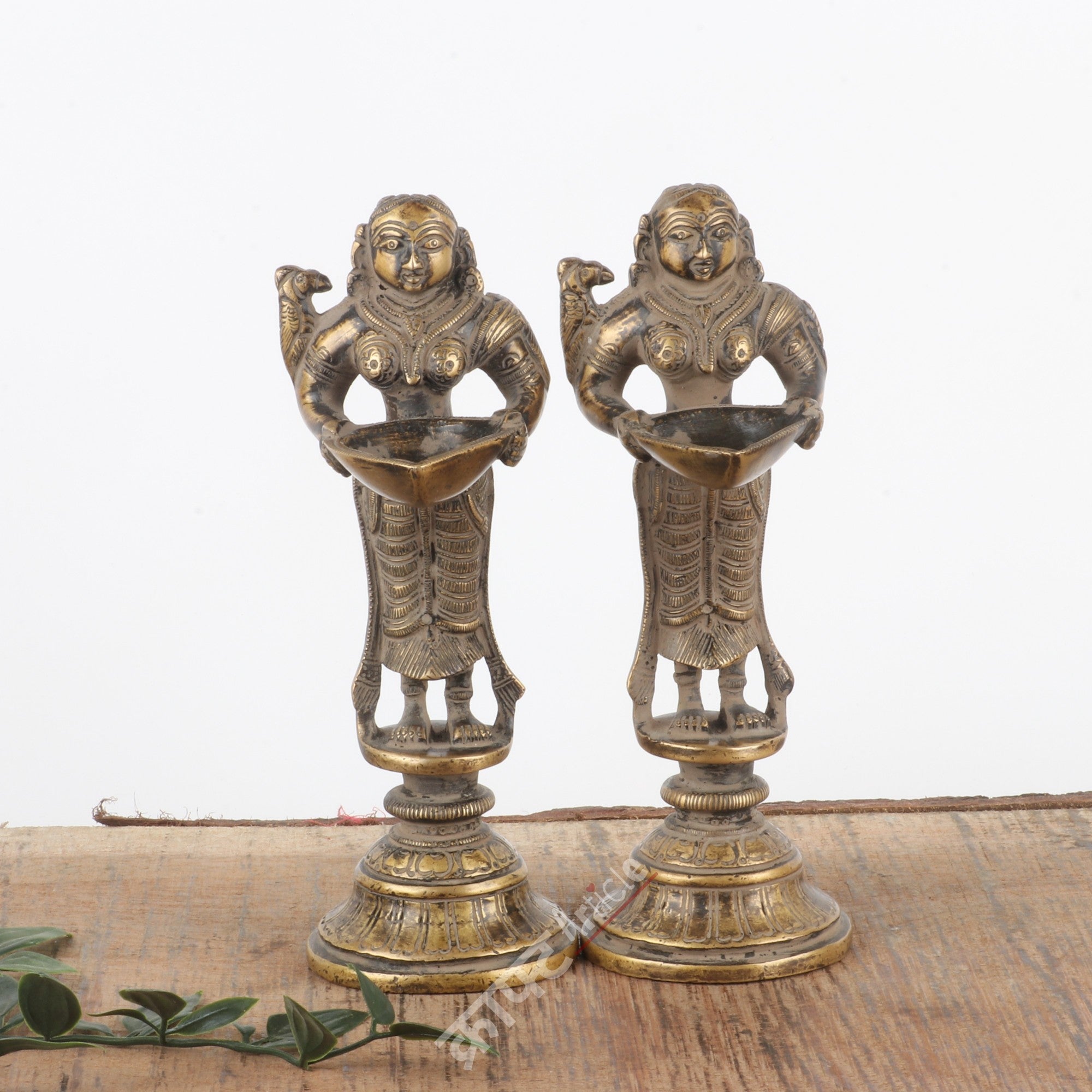 Traditional Brass Deep Lakshmi idols