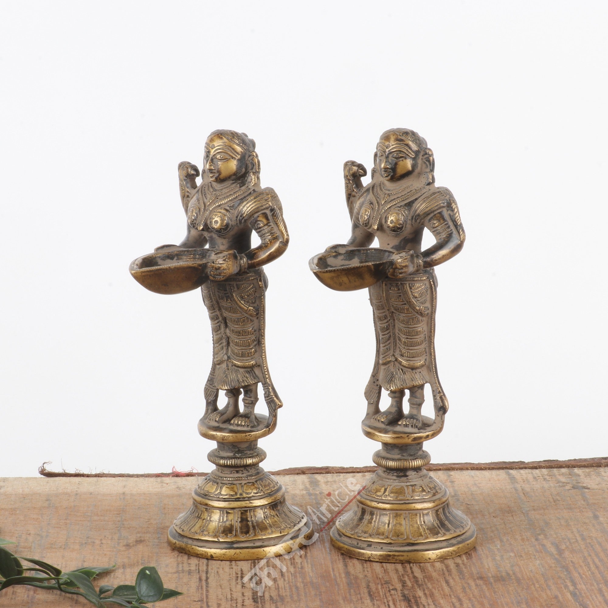 Traditional Brass Deep Lakshmi idols