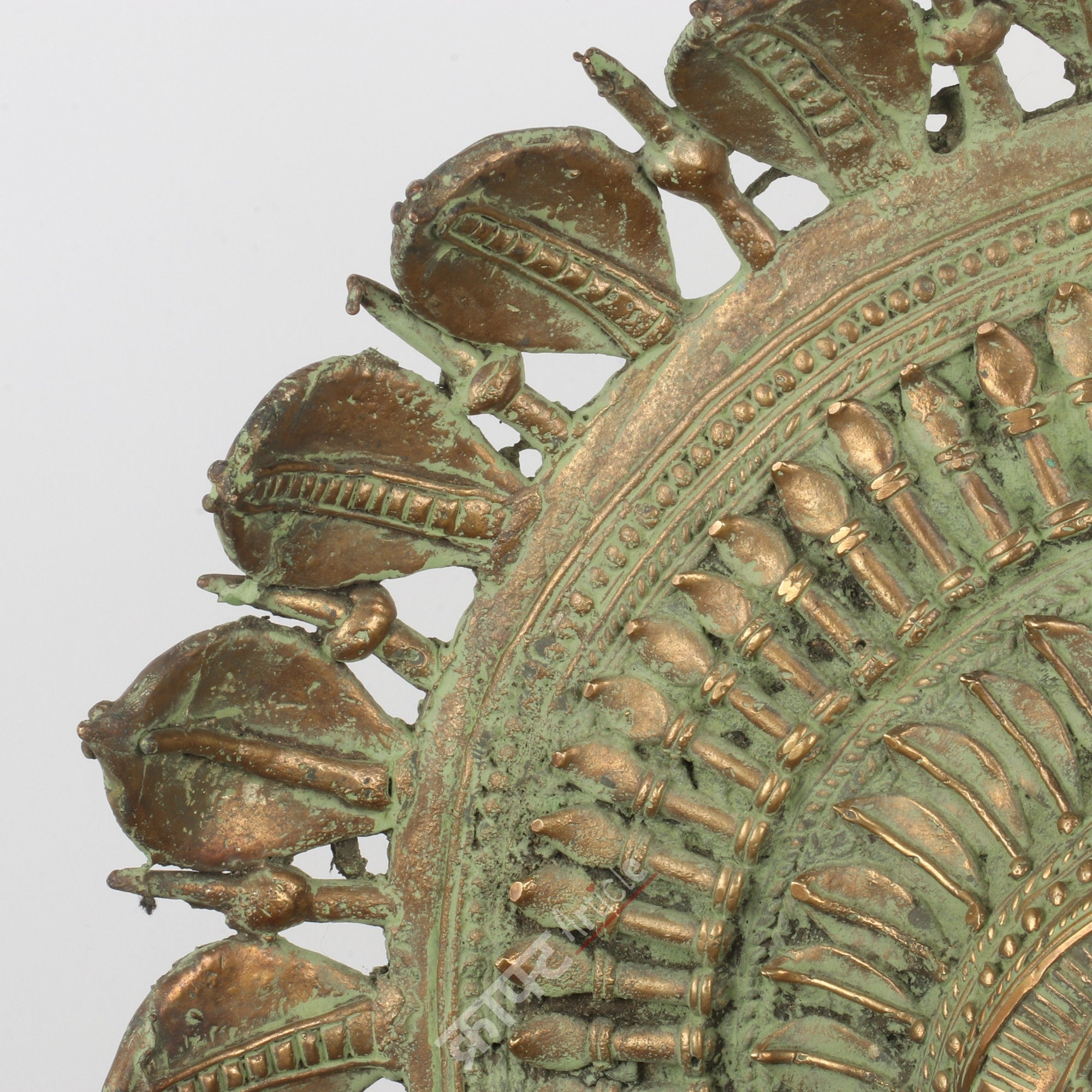 Brass Varaha Head Sculpture