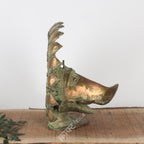 Brass Varaha Head Sculpture