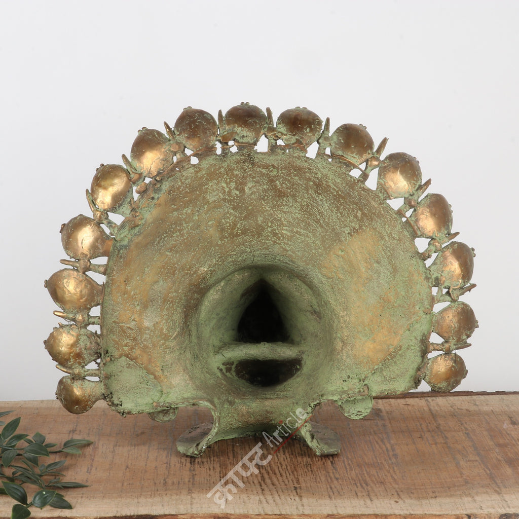 Brass Varaha Head Sculpture