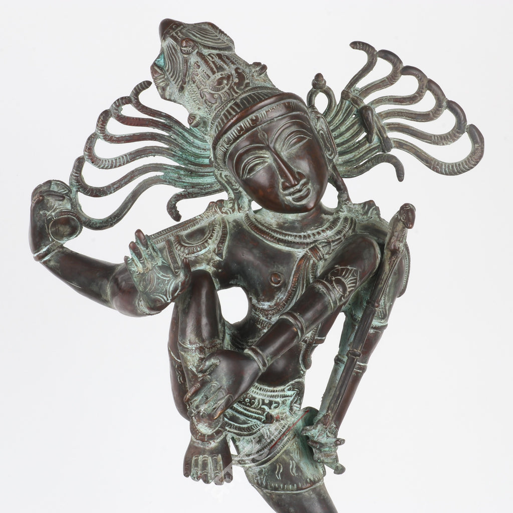 Brass Natraj Idol – Cosmic Dance of Creation