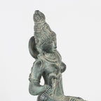 Brass Goddess Parvati Idol