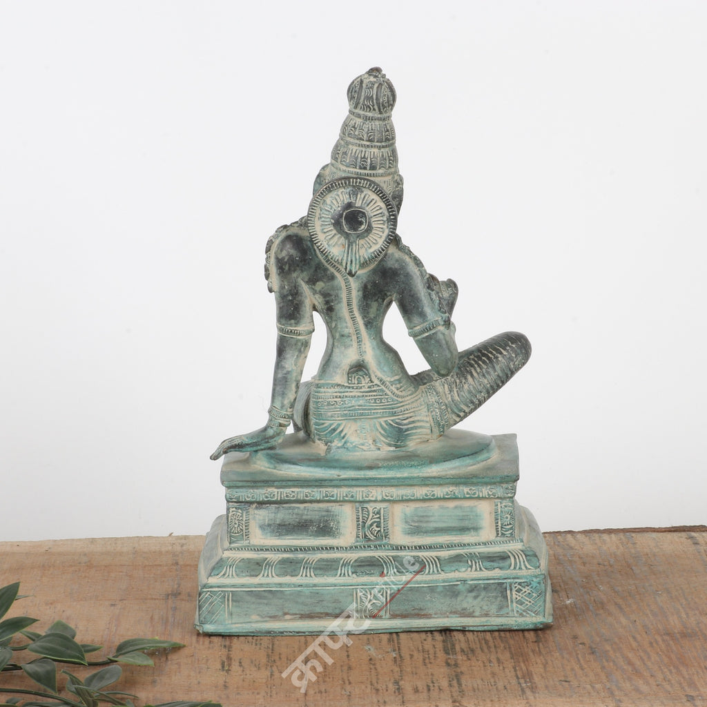 Brass Goddess Parvati Idol