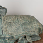 Brass Nandi Sculpture 17"
