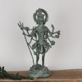 Brass Goddess Kali Tribal Sculpture
