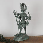 Brass Goddess Kali Tribal Sculpture