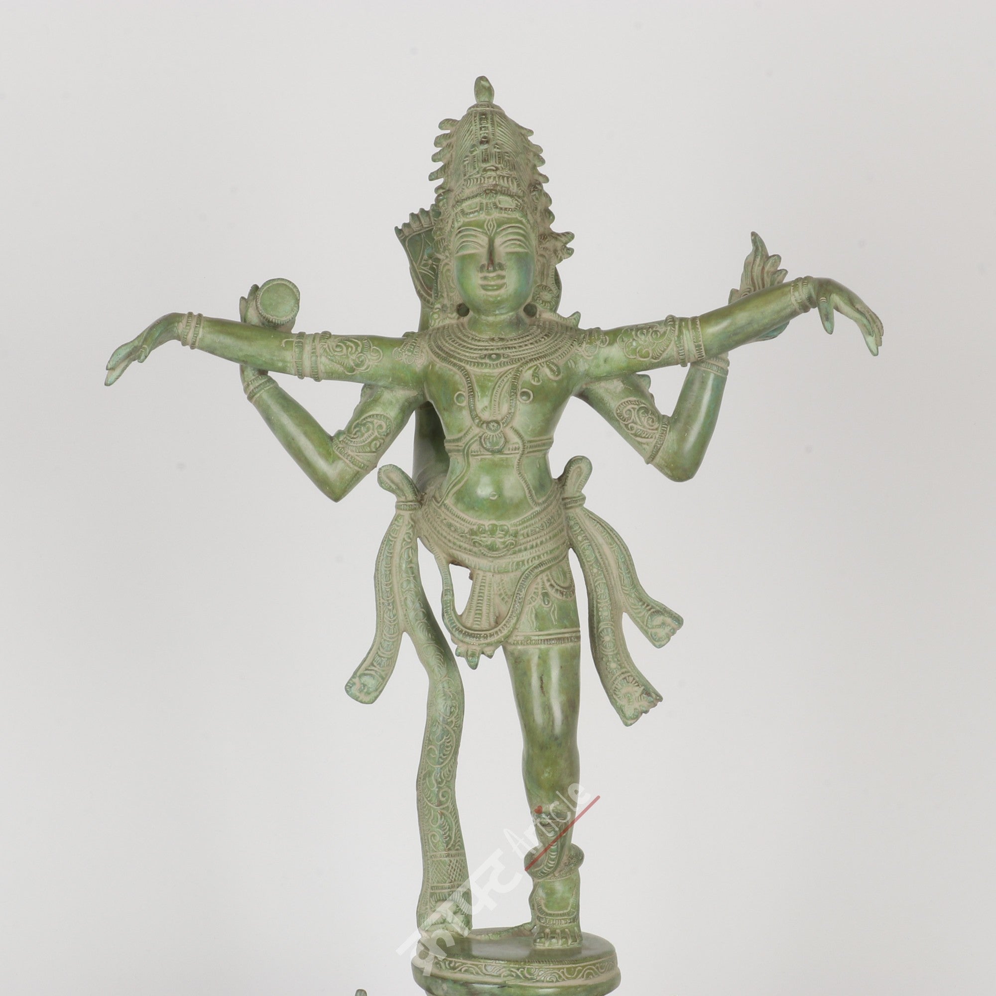 Brass Nataraja Statue – The Cosmic Dance of Lord Shiva