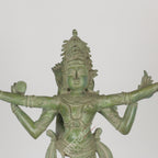 Brass Nataraja Statue – The Cosmic Dance of Lord Shiva