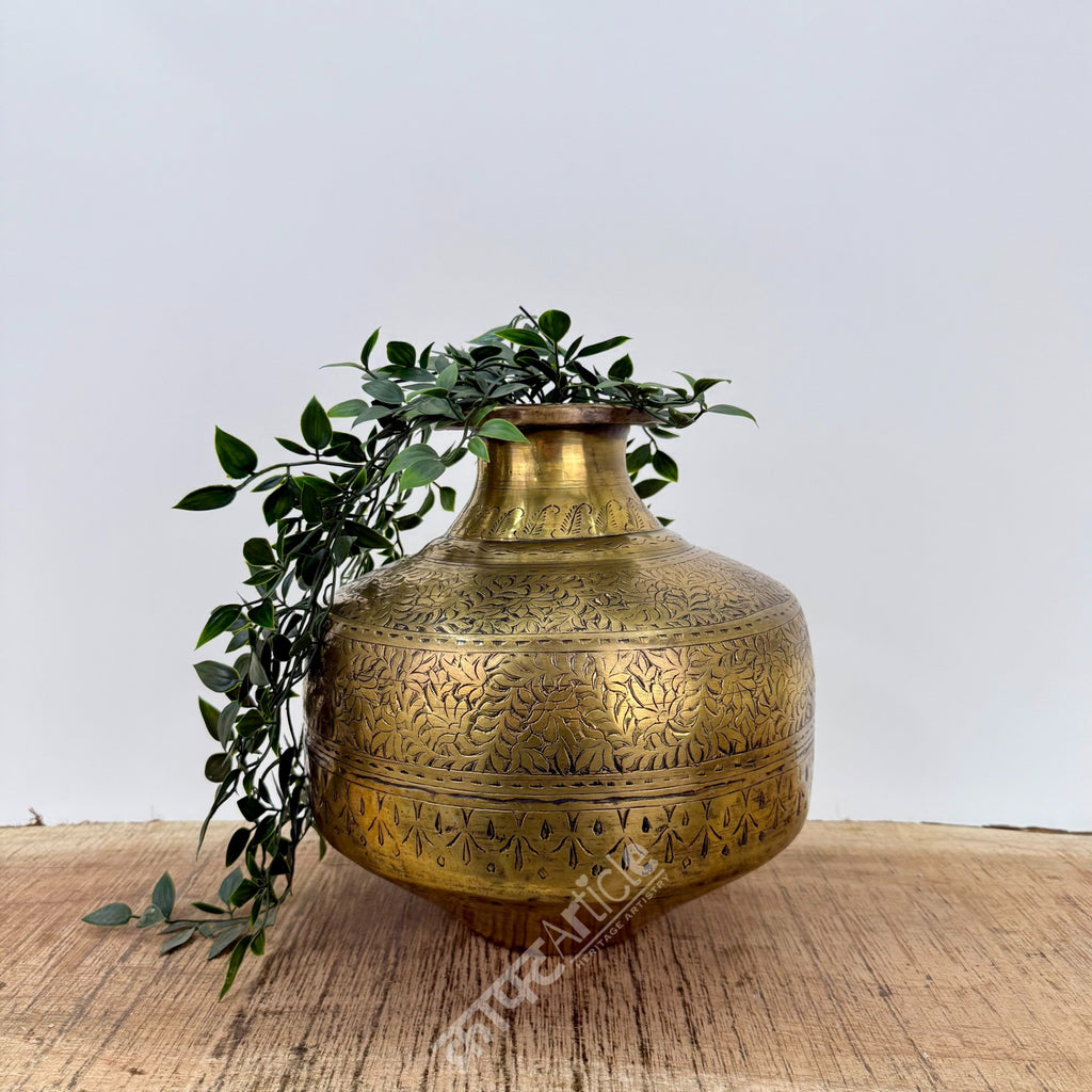 Brass Handcrafted Planter
