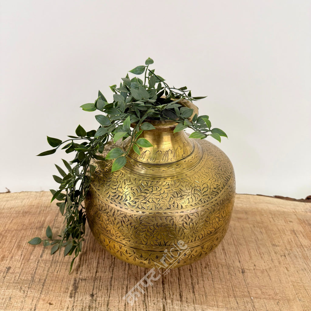 Brass Handcrafted Planter