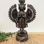 Avalokiteshvara Sculpture Brass Copper Silver
