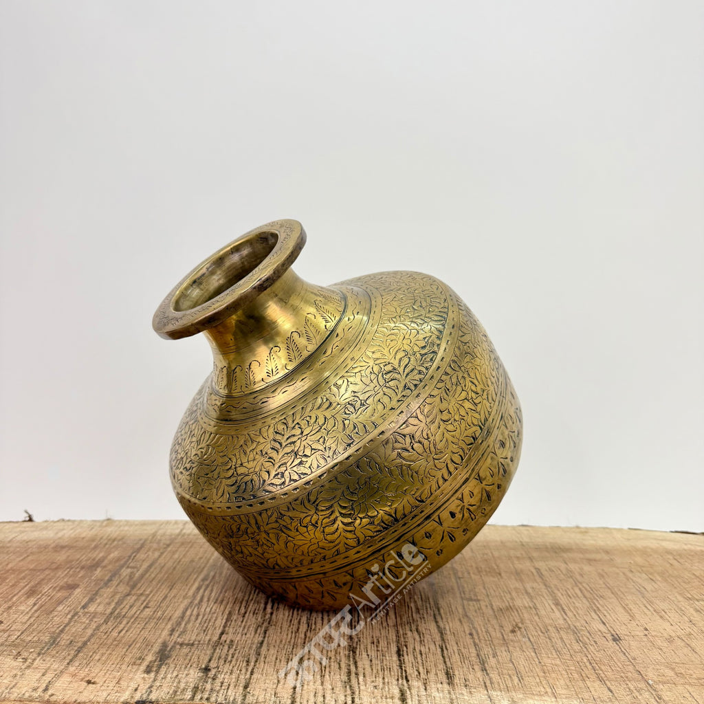 Brass Handcrafted Planter