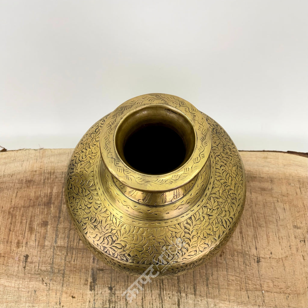 Brass Handcrafted Planter