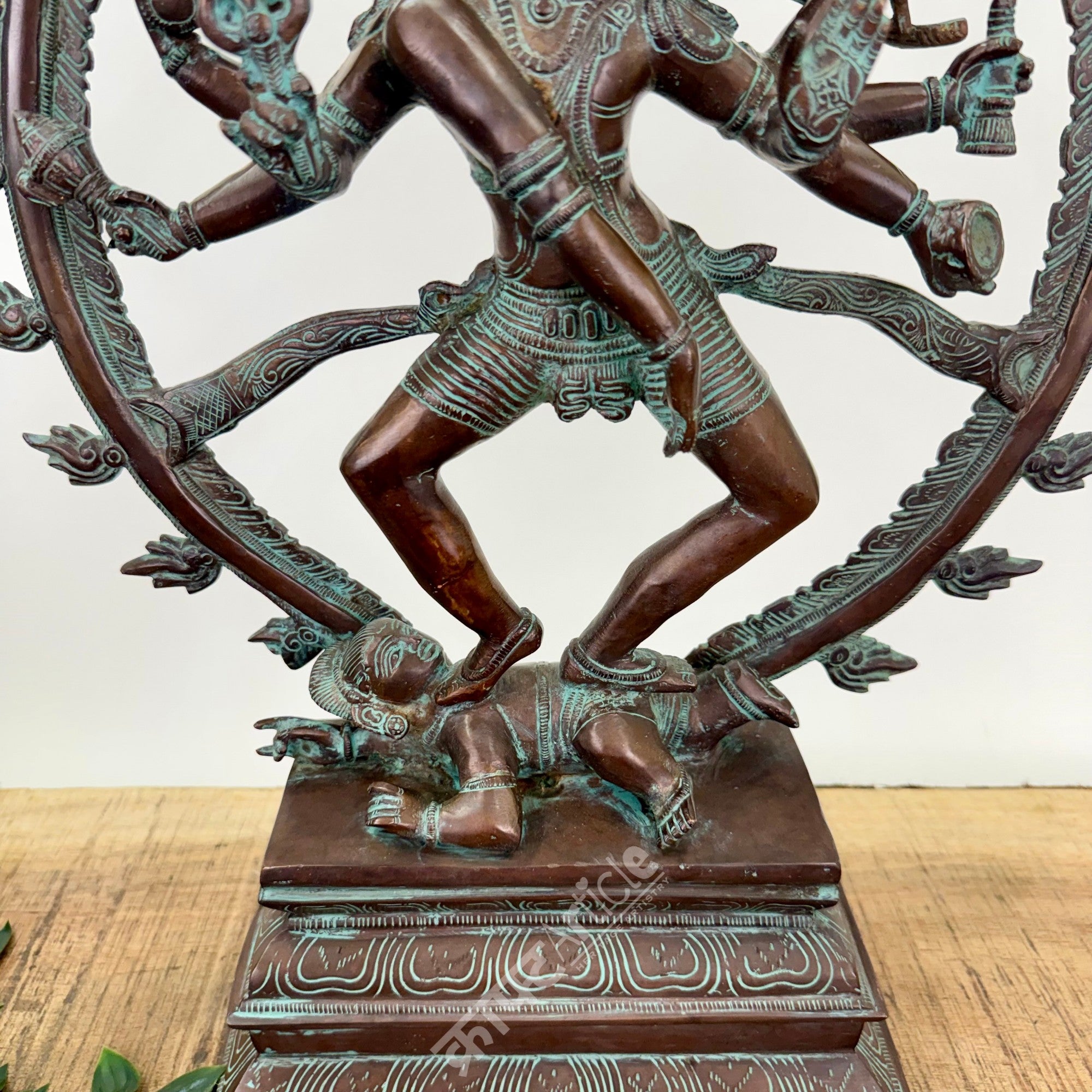 Brass Natraj Statue – Cosmic Dance of Creation