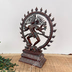 Brass Natraj Statue – Cosmic Dance of Creation