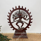 Brass Natraj Statue – Cosmic Dance of Creation