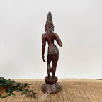 Brass Goddess Parvati Sculpture